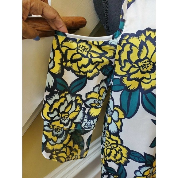 KAS New York  Floral Print Dress Size Small - Picture 5 of 11